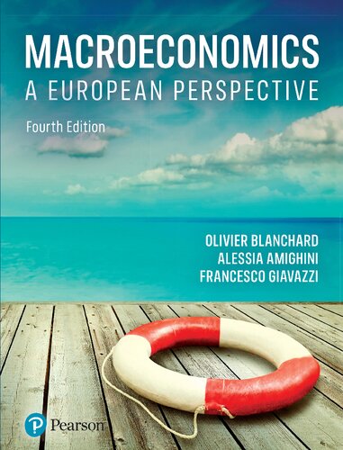 Macroeconomics A European Perspective 4th Edition 4th Edition Blanchard