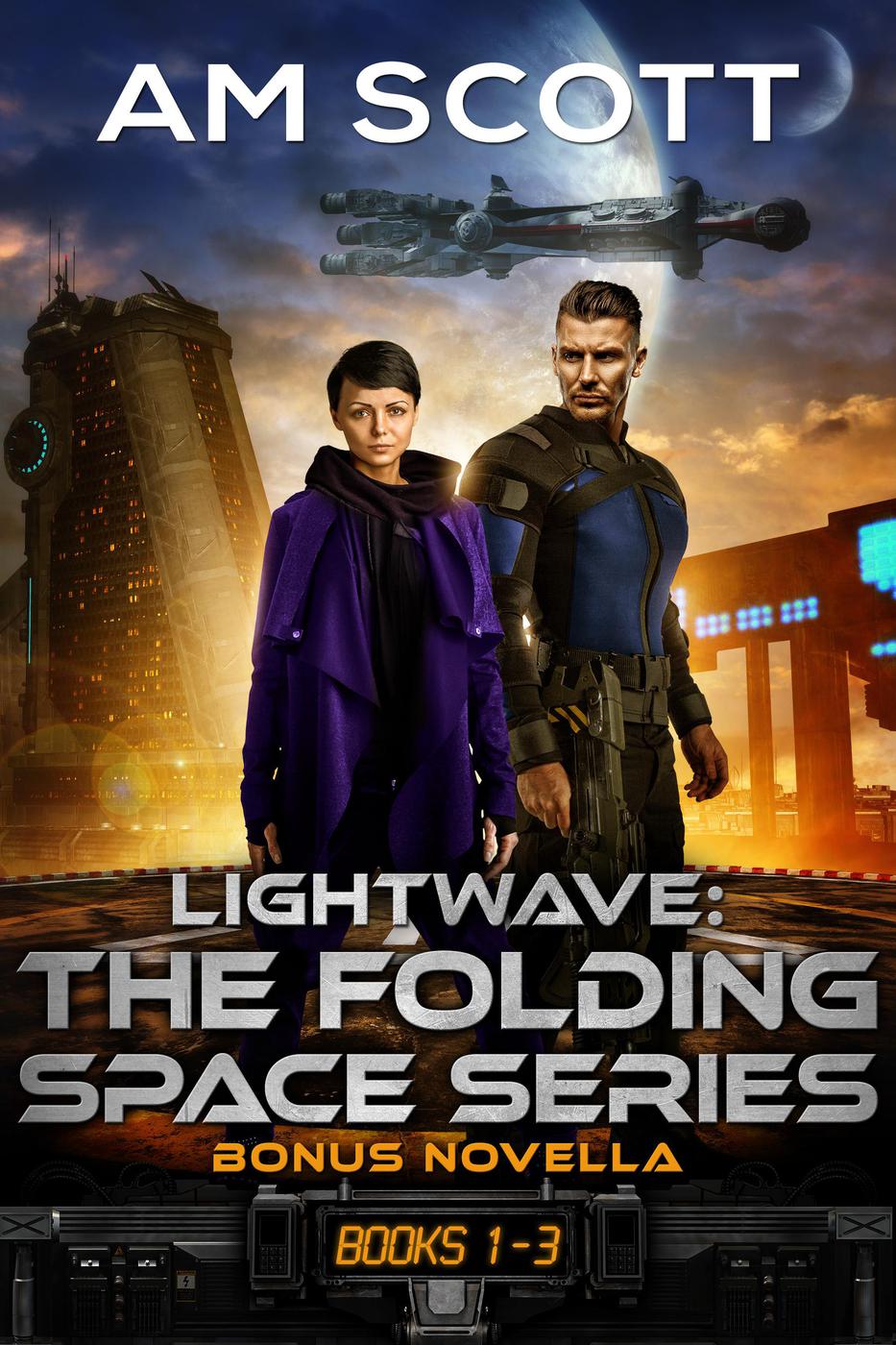 Lightwave Folding Space Series Books 05 Through 30 Am Scott