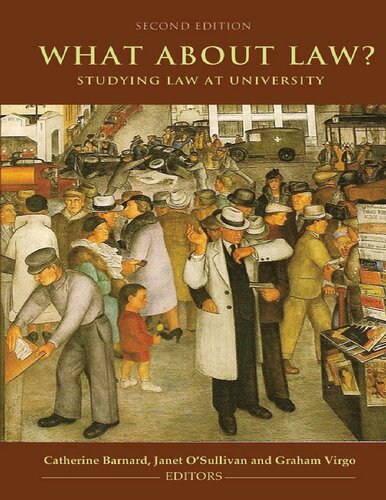 What About Law Studying Law At University 2nd Edition Catherine Barnard