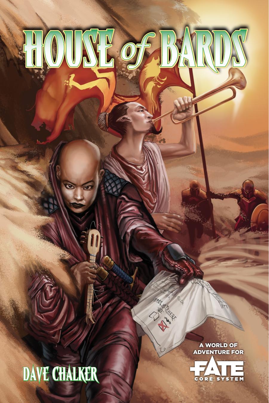 House Of Bards A World Of Adventure For Fate Core By Dave Chalker Zliborg Dave Chalker
