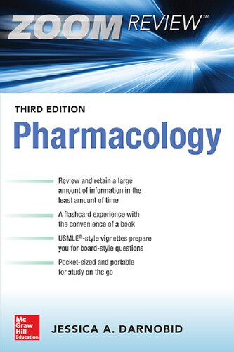 Deja Review Pharmacology Third Edition Jessica A Darnobid