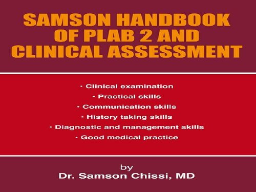 Samson Handbook Of Plab 2 And Clinical Assessment Dr Samson Chissi
