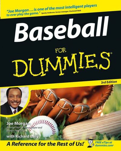 Baseball For Dummies Joe Morgan Richard Lally
