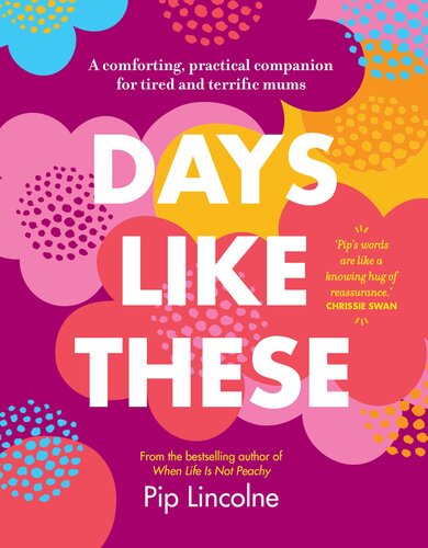Days Like These A Comforting Practical Companion For Tired And Terrific Mums Pip Lincolne