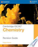 Cambridge Igcse Chemistry Revision Guide Cambridge International Igcse Norris