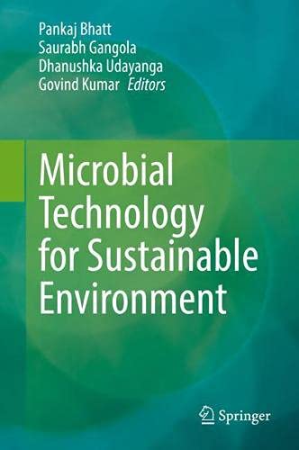 Microbial Technology For Sustainable Environment 1st Ed 2021