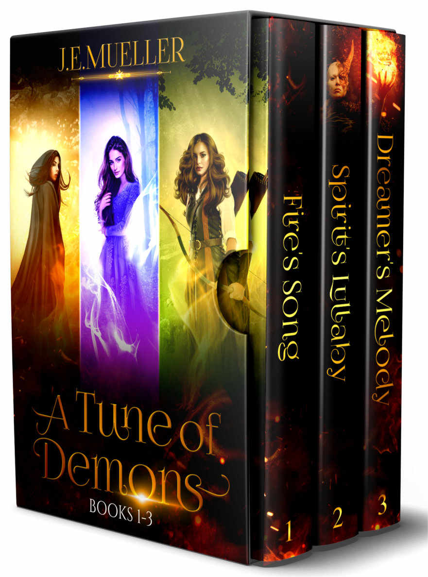 A Tune Of Demons Box Set The Complete Fantasy Series Je Mueller