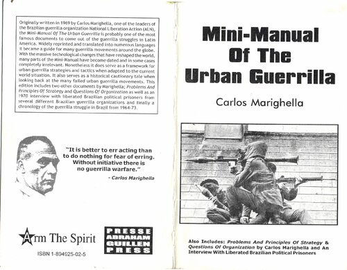Minimanual Of The Urban Guerilla Pmplt Carlos Marighella