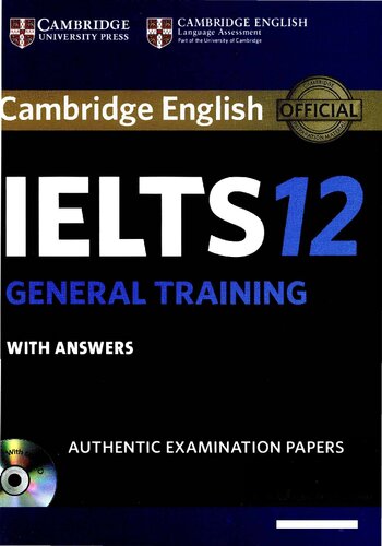 Cambridge Ielts 12 General Training Cambridge Esol