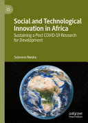 Social And Technological Innovation In Africa Sustaining A Post Covid19 Research For Development 1st Ed 2021 Nwaka