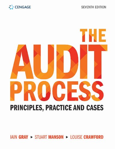 The Audit Process Principles Practice And Cases 7th Edition Gray