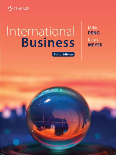 International Business 3rd Edition 3rd Edition Meyer Klaus Peng