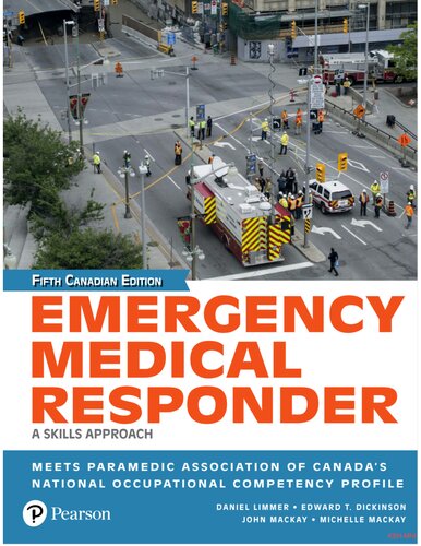 Emergency Medical Responder A Skills Approach Fifth Canadian Edition 5th Edition Daniel Limmer Emtp