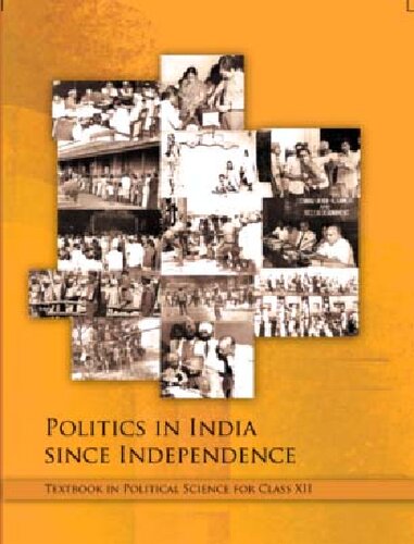 Politics In India Since Independence Various