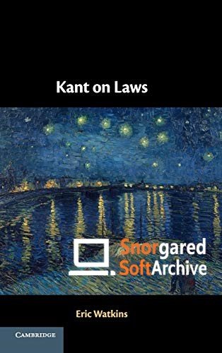Kant On Laws Eric Watkins
