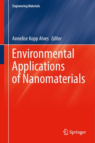 Modified Nanomaterials For Environmental Applications Electrochemical Synthesis Characterization And Properties 1st Edition Onoyivwe Monday Ama