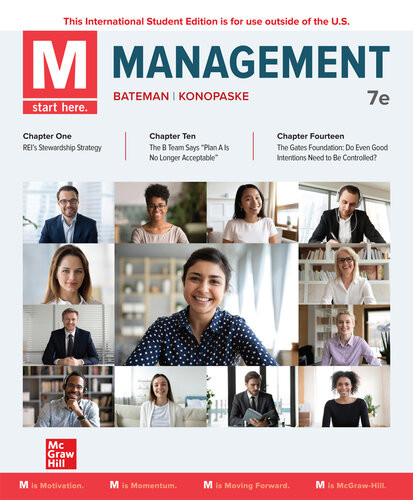 M Management 7th Edition Thomas Bateman Robert Konopaske