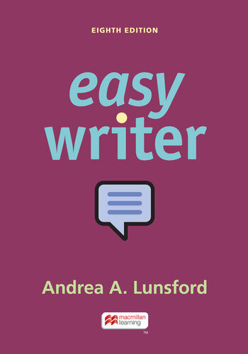 Easywriter 8th Edition Andrea A Lunsford