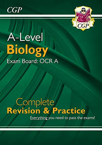New Alevel Biology For 2018 Ocr A Year 1 2 Complete Revision Practice With Online Edition Cgp Alevel Biology Cgp Books