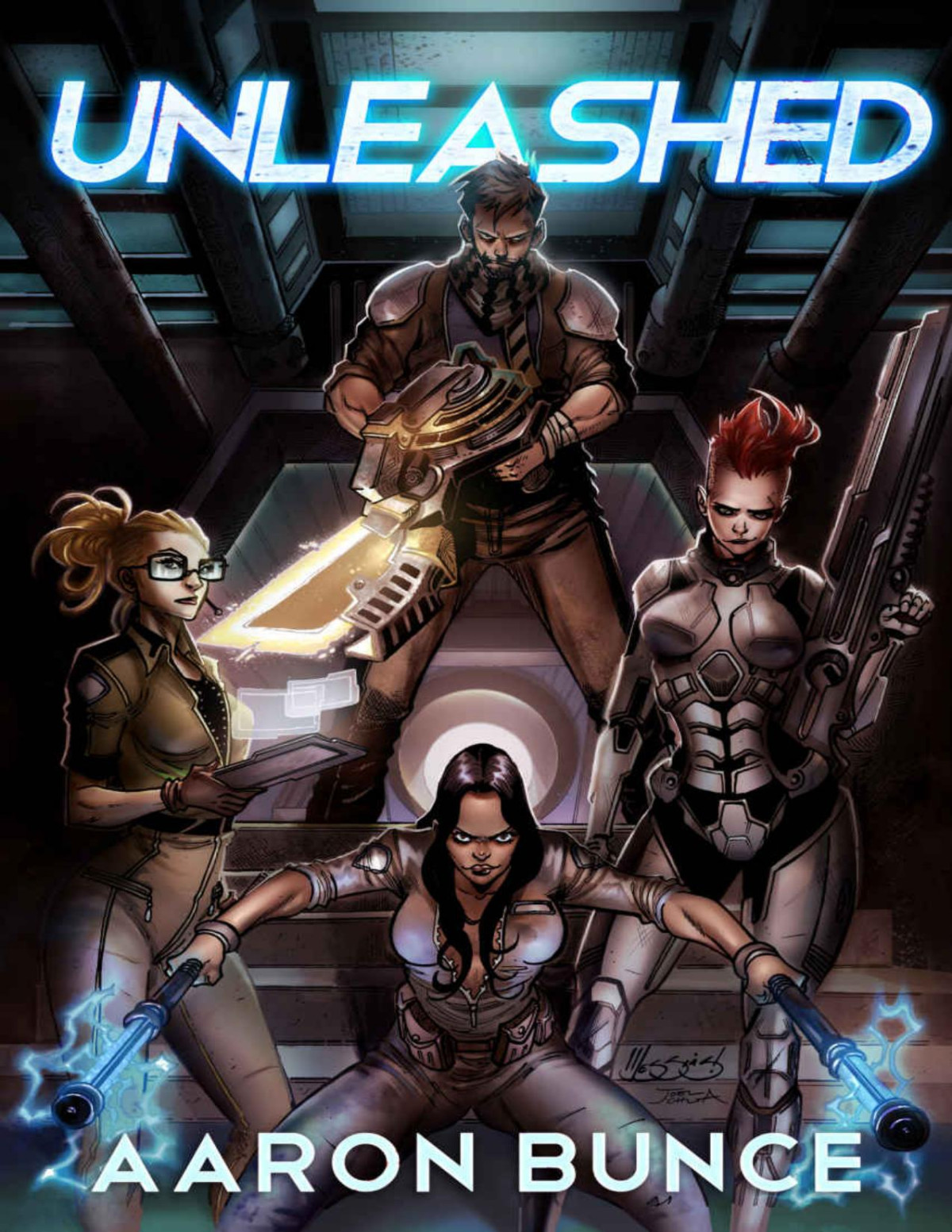 Unleashed A Science Fiction Horror Adventure Necroverse Book 1 Aaron Bunce
