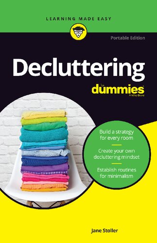 Decluttering For Dummies Portable Edition Jane Stoller