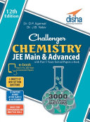 Challenger Chemistry For Jee Main Advanced With Past 5 Years Solved Papers 12th Agarwal