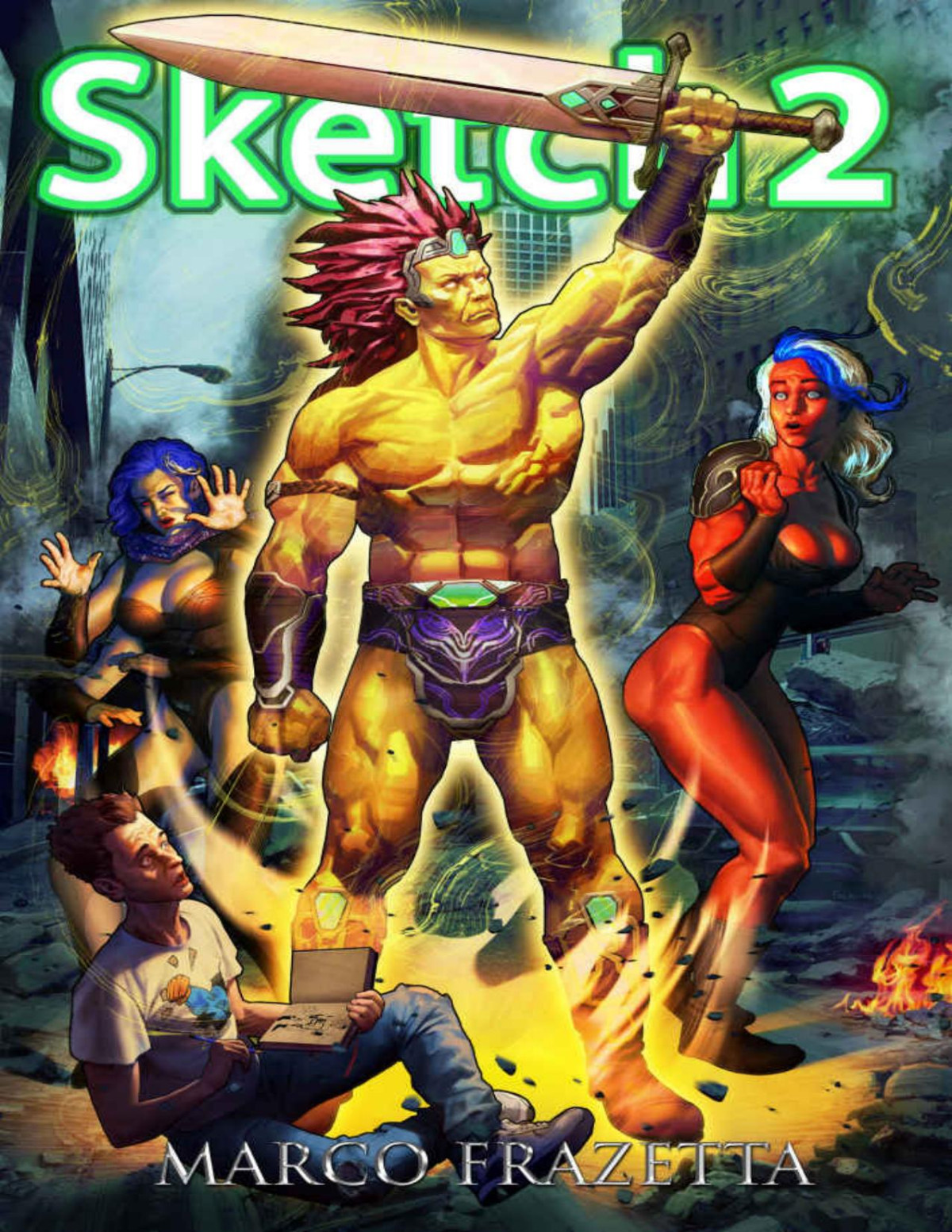 Sketch 2 Marco Frazetta