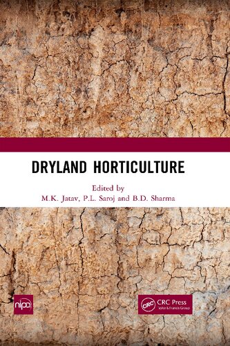 Dryland Horticulture Mk Jatav Pl Saroj Bd Sharma Eds