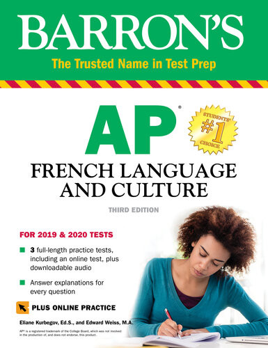 Ap French Language And Culture With Online Practice Tests Audio 3rd Edition Eliane Kurbegov Eds
