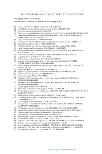 The Homotopy Theory Of Infinity1categories Julia E Bergner