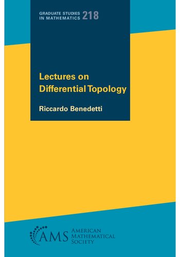 Lectures On Differential Topology Riccardo Benedetti
