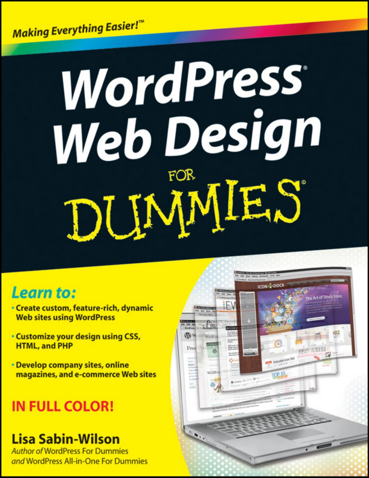 Wordpress Web Design For Dummies Lisa Sabinwilson