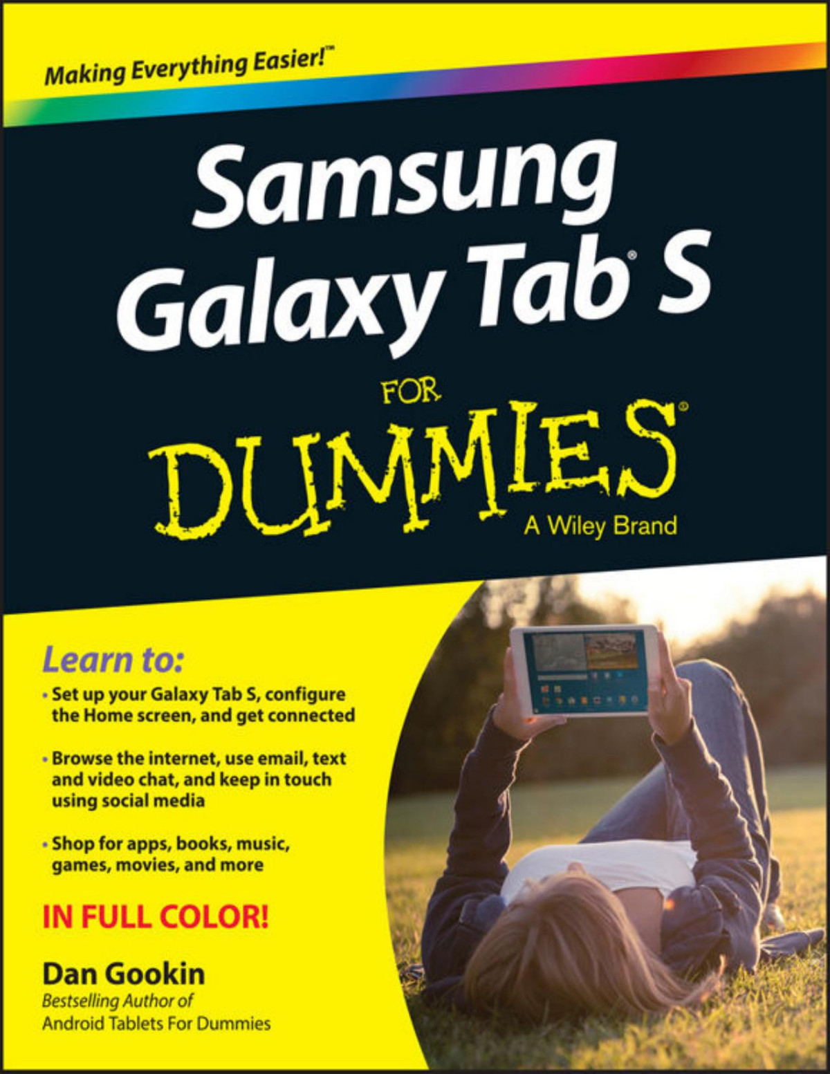 Samsung Galaxy Tab S For Dummies Gookin Dan