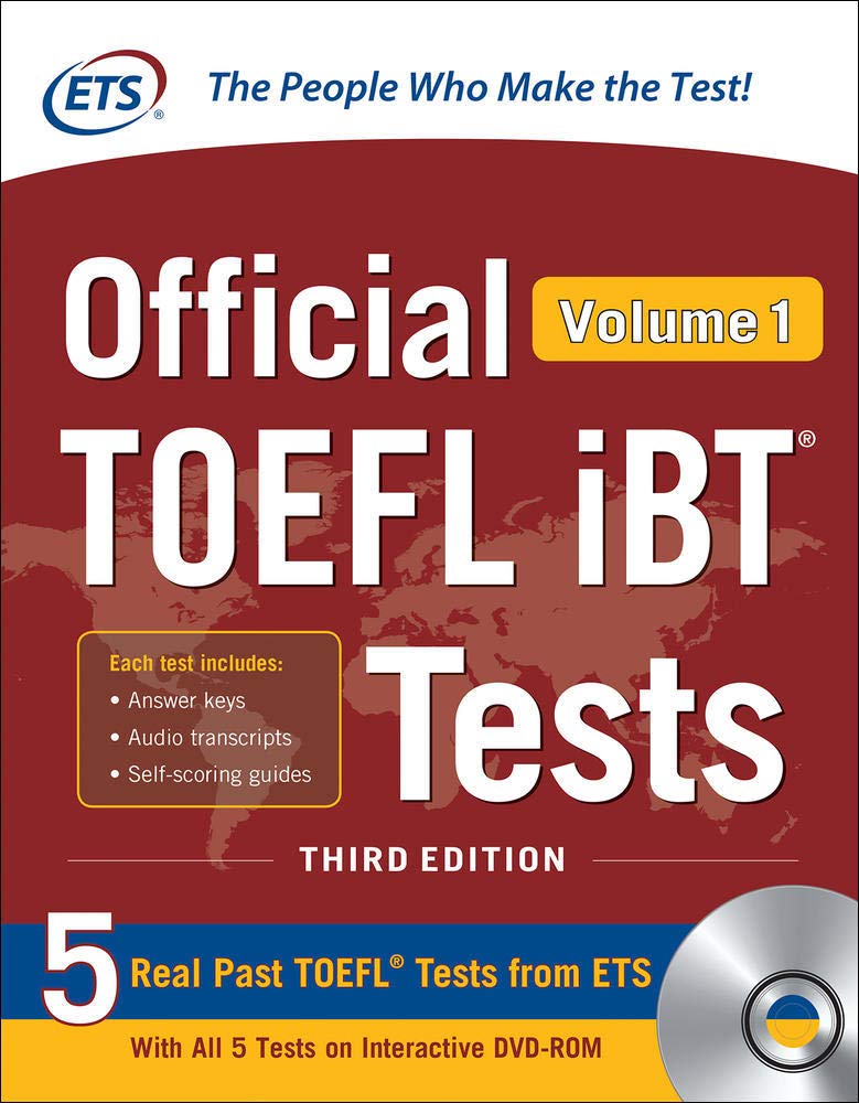 Official Toefl Ibt Tests Volume 1 Third Edition 3rd Edition Educational Testing Service