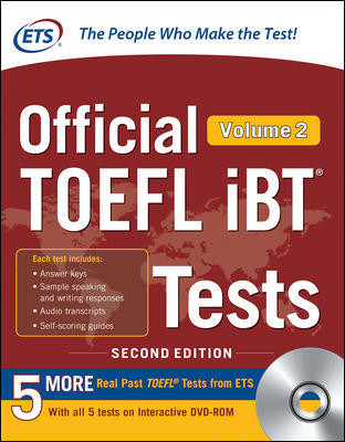 Official Toefl Ibt Tests Volume 2 Second Edition 2nd Edition Educational Testing Service