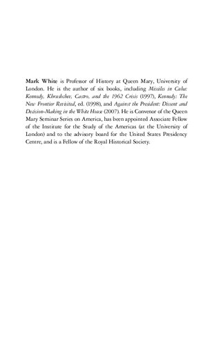 The Presidency Of Bill Clinton The Legacy Of A New Domestic And Foreign Policy Mark White