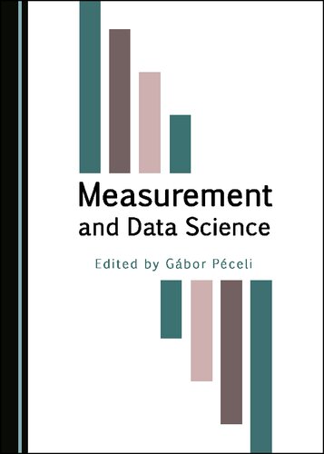 Measurement And Data Science 1st Edition Pcceli Gbor