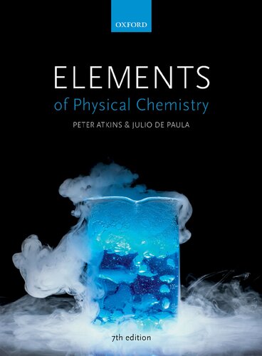 Elements Of Physical Chemistry 7th Edition Julio De Paula Peter William Atkins
