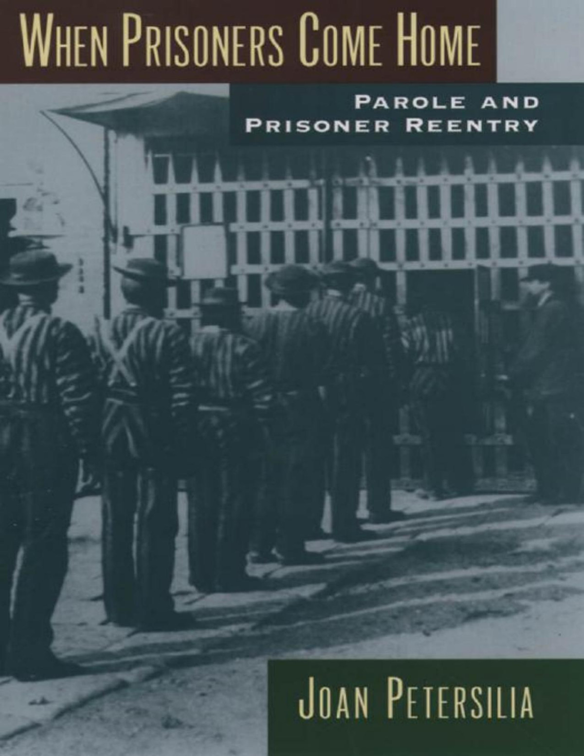 When Prisoners Come Home Parole And Prisoner Reentry Studies In Crime And Public Policy Illustrated Petersilia