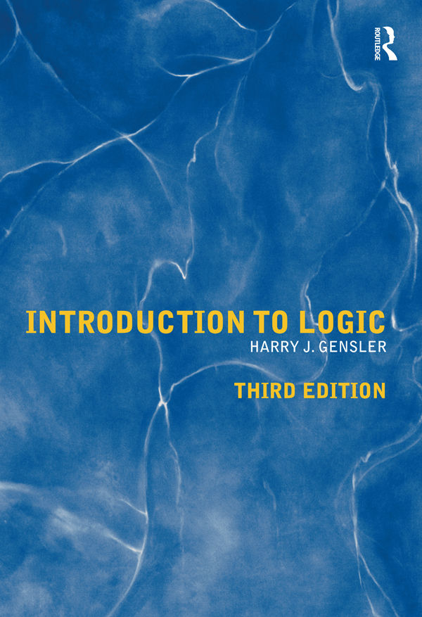 Introduction To Logic Gensler Harry J