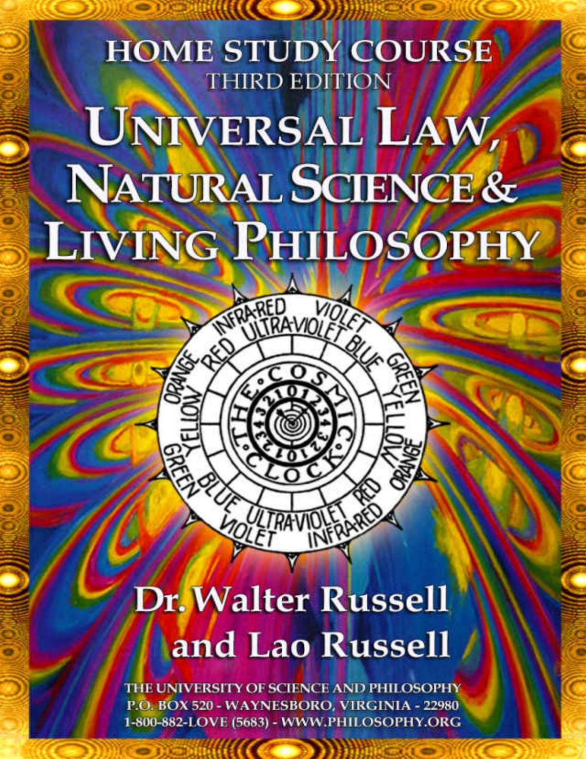 Home Study Course Universal Law Natural Science Living Philosophy 3rd Ed Walter Russell
