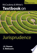 Mccoubrey Whites Textbook On Jurisprudence 5th Edition Penner