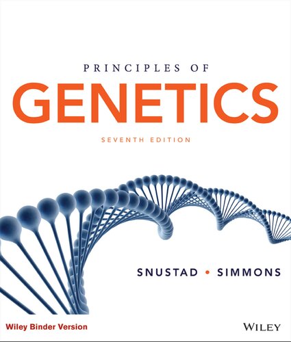 Principles Of Genetics 7th Edition D Peter Snustad Michael J Simmons