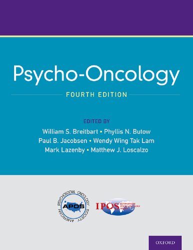 Psychooncology 4th Edition William Breitbart Editor Phyllis Butow Editor