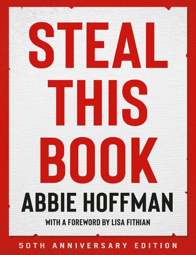 Steal This Book 50th Anniversary Edition Special Abbie Hoffman