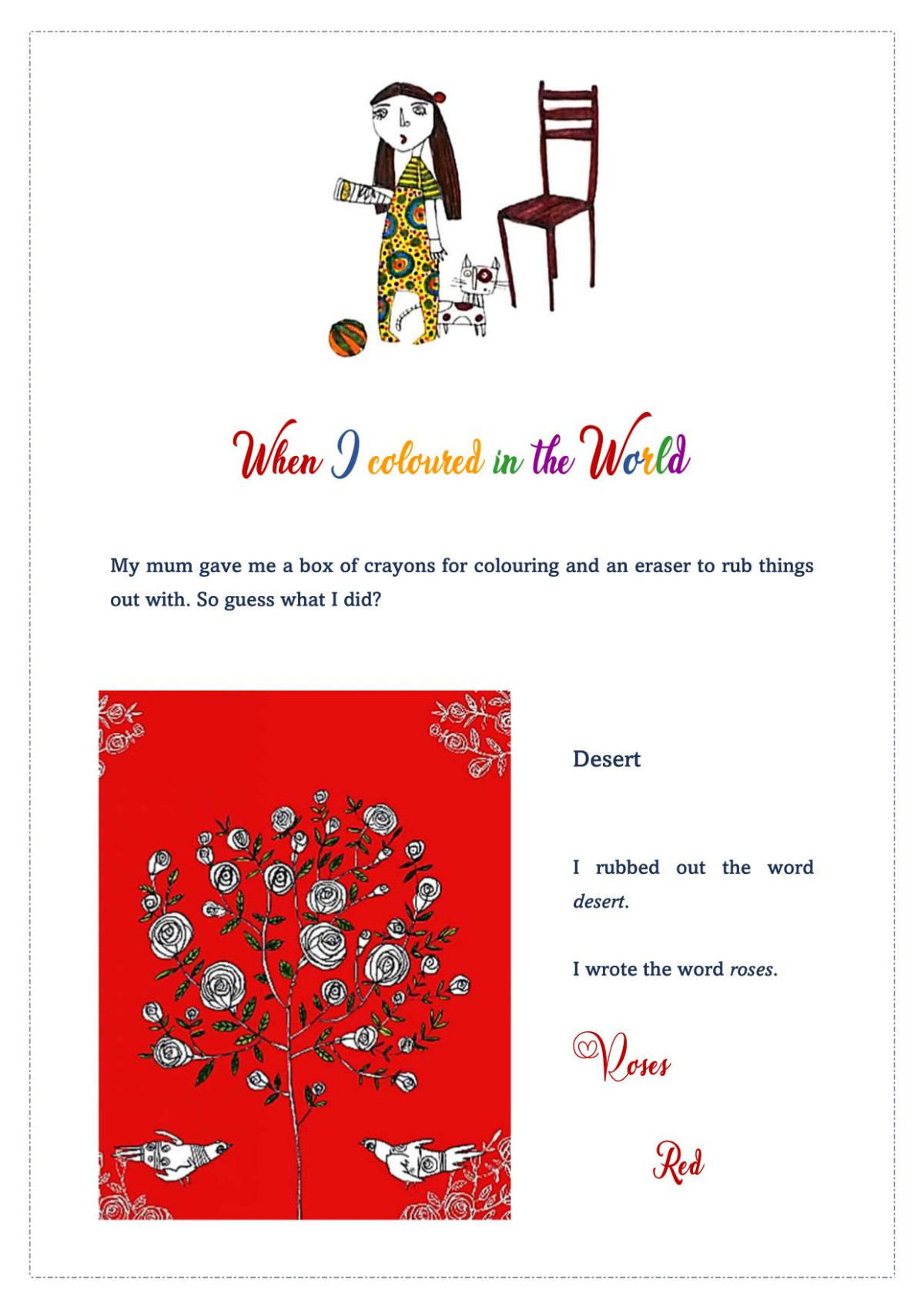 When I Coloured In The World Ahmadreza Ahmadi Ehsan Abdollahi Illustration