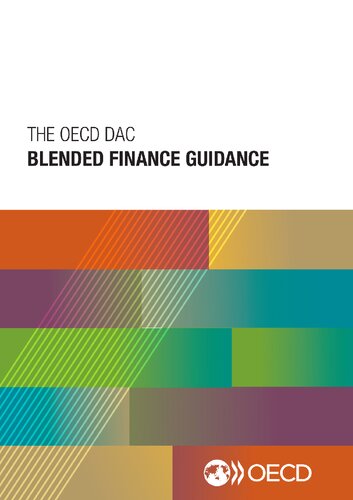 The Oecd Dac Blended Finance Guidance For The Sustainable Development Goals Oecd