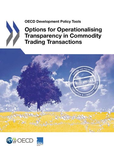Options For Operationalising Transparency In Commodity Trading Transactions Oecd Development Policy Tools Oecd