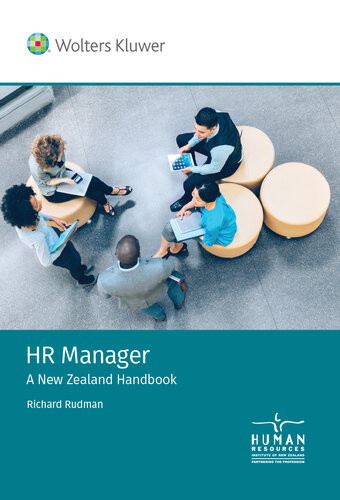 Hr Manager A New Zealand Handbook Richard Stanley Rudman