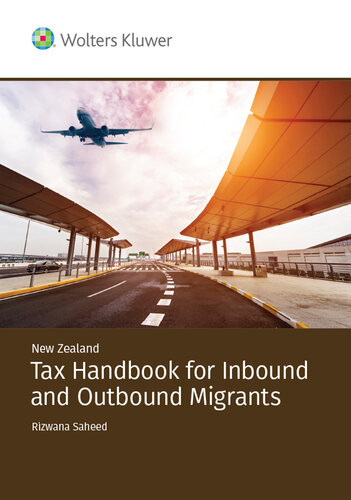 New Zealand Tax Handbook For Inbound And Outbound Migrants Rizwana Saheed